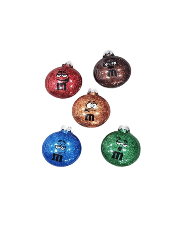 MM&M Christmas Ornaments- Glitter