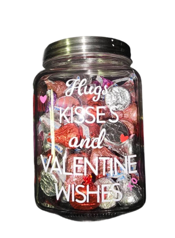 Hugs & Kisses - Candy Jar