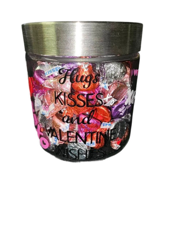 Hugs & Kisses - Candy Jar - Image 3